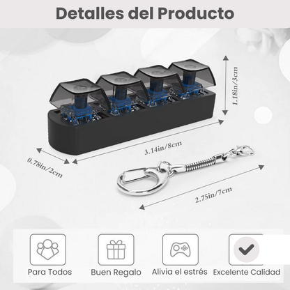 RelaxKey - Mini Teclado Antiestrés